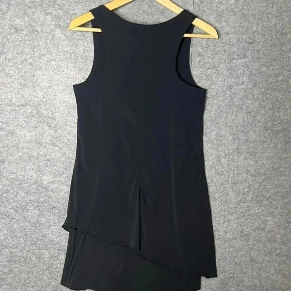 Toad & Co black sleeveless scoop neck whirlwind soft shift dress small - Picture 4 of 6